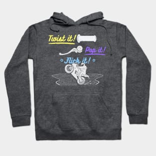 Bop a wheelie! Hoodie